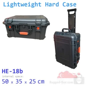 HE-18b Lightweight Case with Wheels